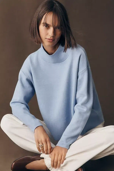 Maeve Carys Mock-neck Sweater By  In Blue