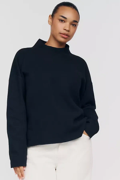 Maeve Carys Mock-neck Sweater By  In Black