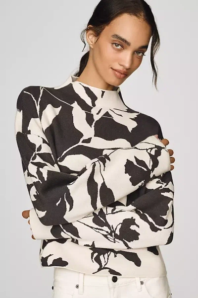 Maeve Carys Mock-neck Sweater By  In Ivory