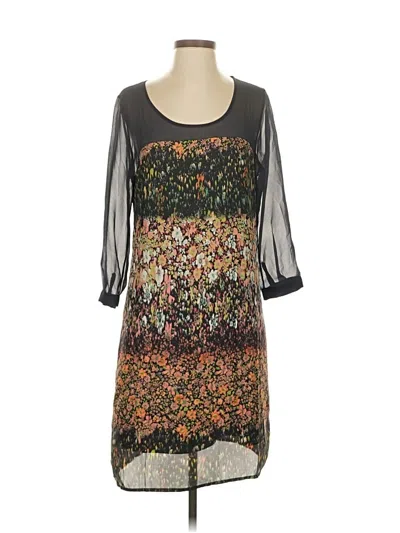 Pre-owned Maeve Casual Dress In Black