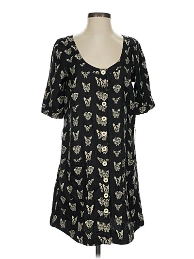 Pre-owned Maeve Casual Dress In Black