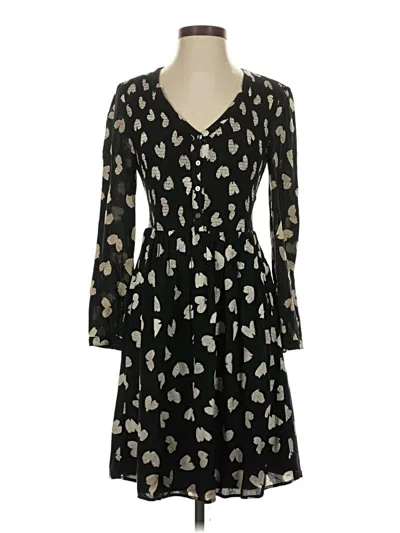 Pre-owned Maeve Casual Dress In Black
