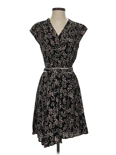 Pre-owned Maeve Casual Dress In Black