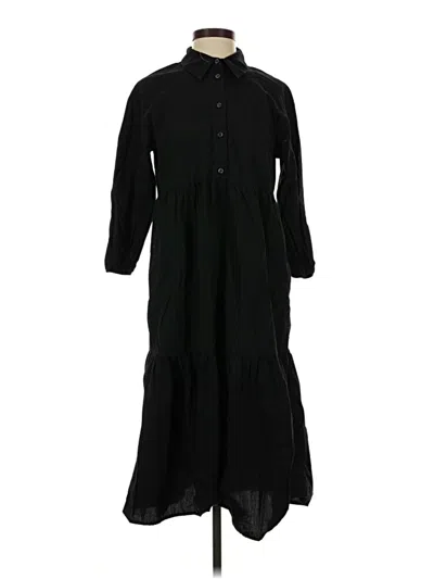 Pre-owned Maeve Casual Dress In Black