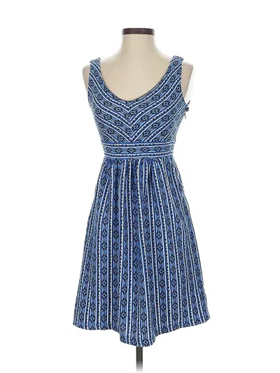 Pre-owned Maeve Casual Dress In Blue