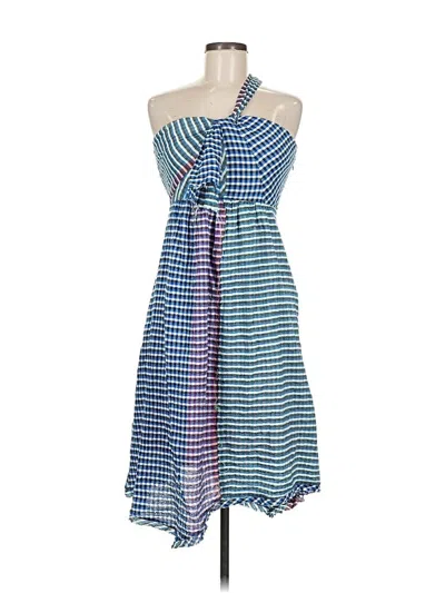 Pre-owned Maeve Casual Dress In Blue