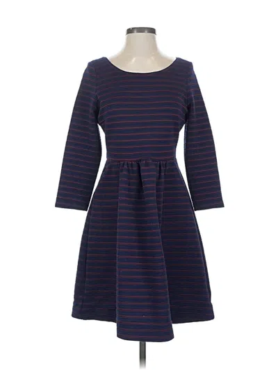 Pre-owned Maeve Casual Dress In Blue