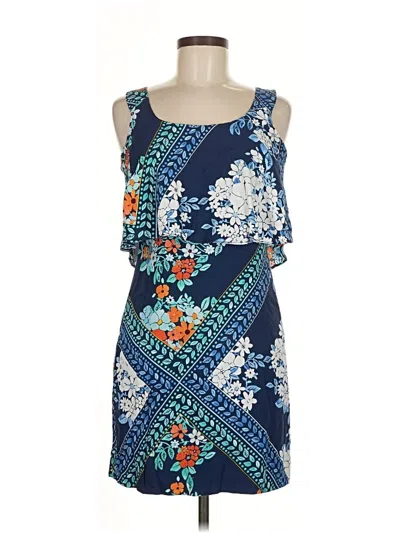 Pre-owned Maeve Casual Dress In Blue