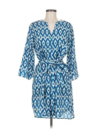 Pre-owned Maeve Casual Dress In Blue