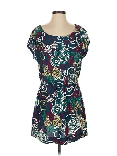 Pre-owned Maeve Casual Dress In Blue