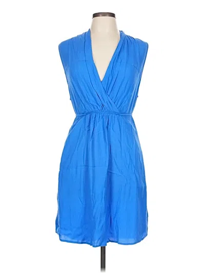 Pre-owned Maeve Casual Dress In Blue