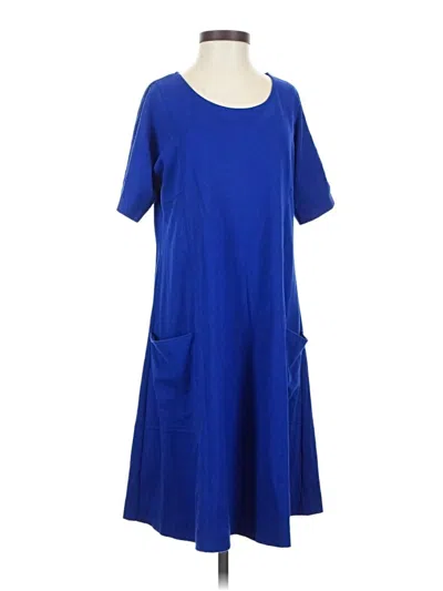 Pre-owned Maeve Casual Dress In Blue
