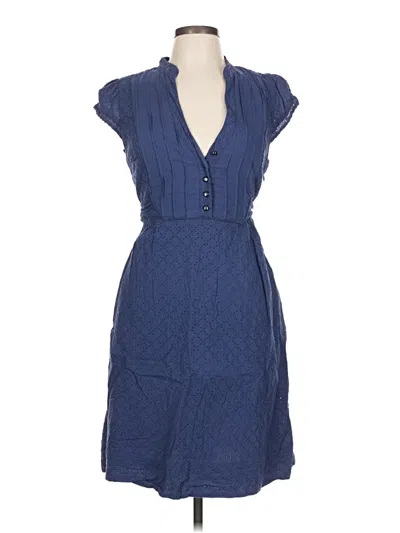 Pre-owned Maeve Casual Dress In Blue