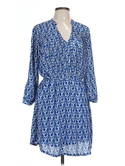 Pre-owned Maeve Casual Dress In Blue