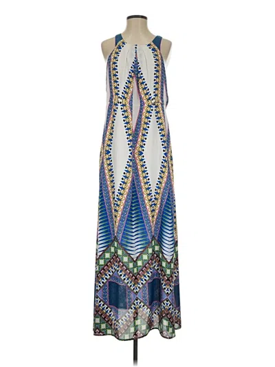 Pre-owned Maeve Casual Dress In Blue