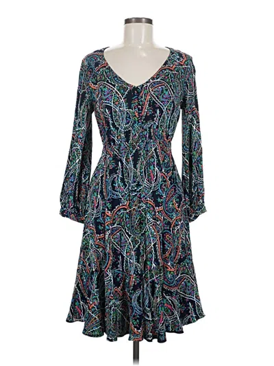 Pre-owned Maeve Casual Dress In Blue