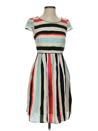 Pre-owned Maeve Casual Dress In Blue