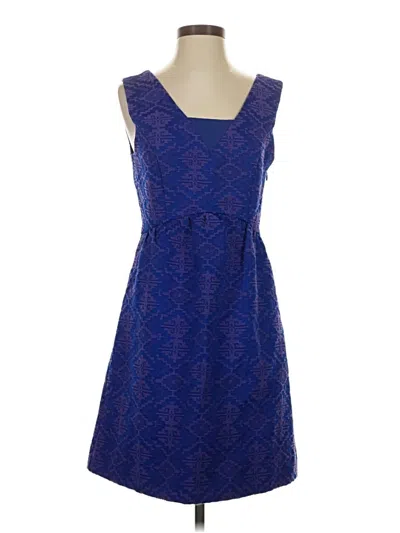 Pre-owned Maeve Casual Dress In Blue