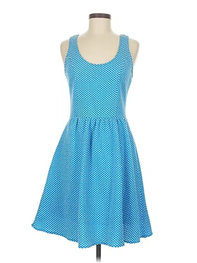 Pre-owned Maeve Casual Dress In Blue