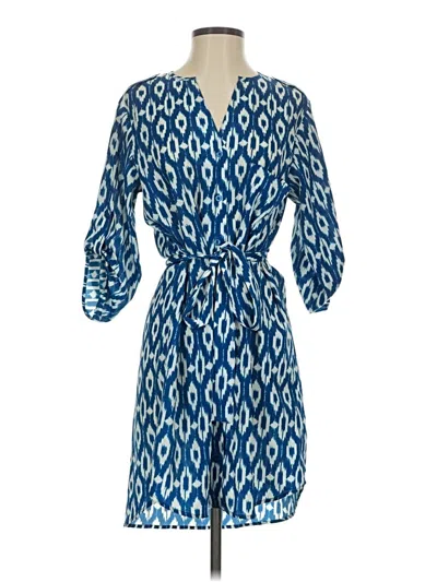 Pre-owned Maeve Casual Dress In Blue
