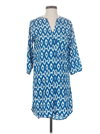 Pre-owned Maeve Casual Dress In Blue