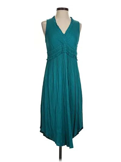 Pre-owned Maeve Casual Dress In Blue