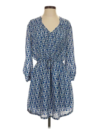 Pre-owned Maeve Casual Dress In Blue