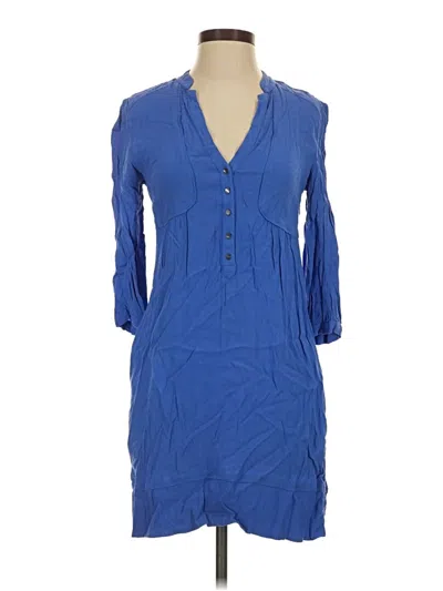 Pre-owned Maeve Casual Dress In Blue