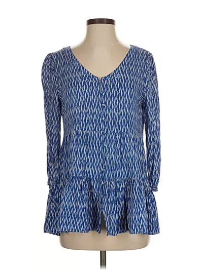 Pre-owned Maeve Casual Dress In Blue