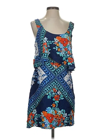 Pre-owned Maeve Casual Dress In Blue