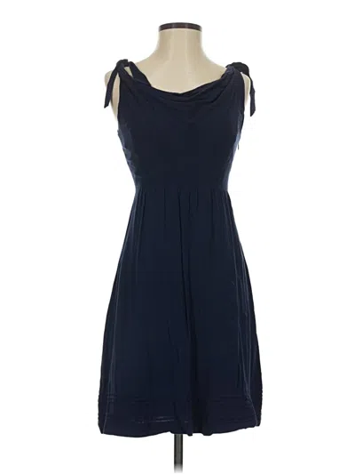 Pre-owned Maeve Casual Dress In Blue