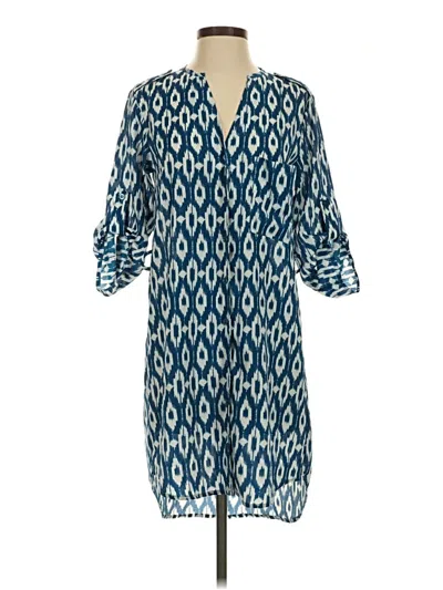 Pre-owned Maeve Casual Dress In Blue