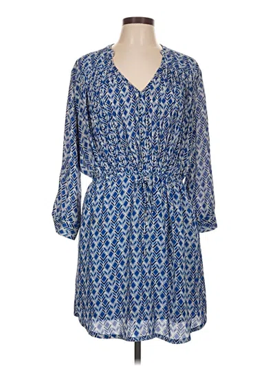 Pre-owned Maeve Casual Dress In Blue