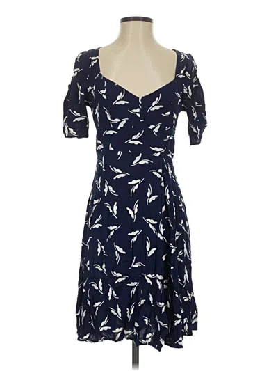 Pre-owned Maeve Casual Dress In Blue