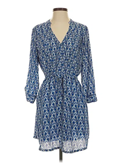 Pre-owned Maeve Casual Dress In Blue