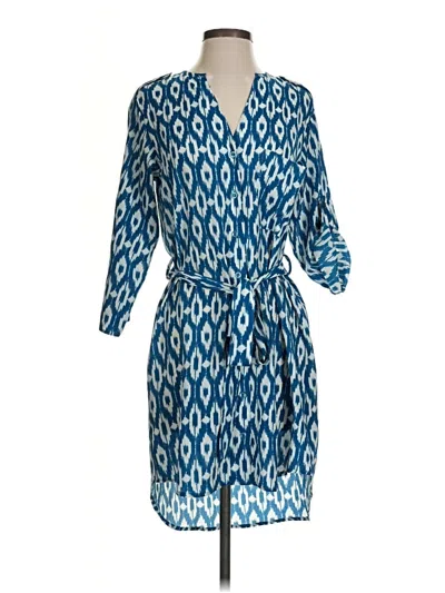 Pre-owned Maeve Casual Dress In Blue
