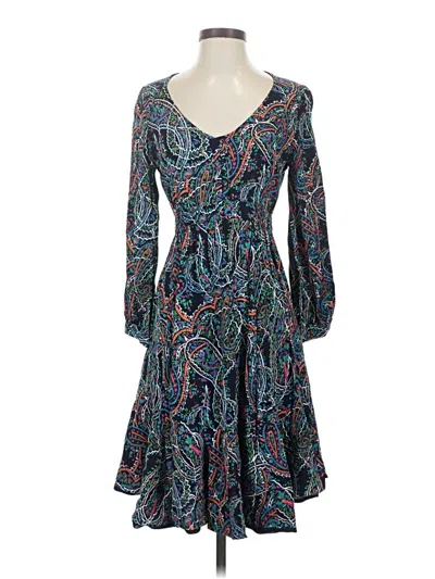Pre-owned Maeve Casual Dress In Blue