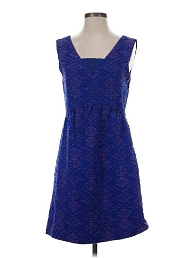 Pre-owned Maeve Casual Dress In Blue