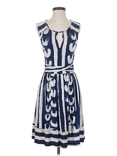 Pre-owned Maeve Casual Dress In Blue