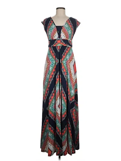 Pre-owned Maeve Casual Dress In Blue
