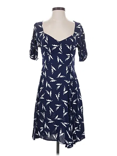 Pre-owned Maeve Casual Dress In Blue