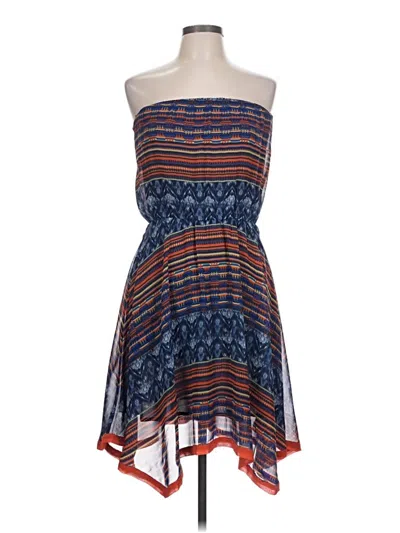 Pre-owned Maeve Casual Dress In Blue