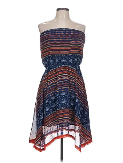 Pre-owned Maeve Casual Dress In Blue
