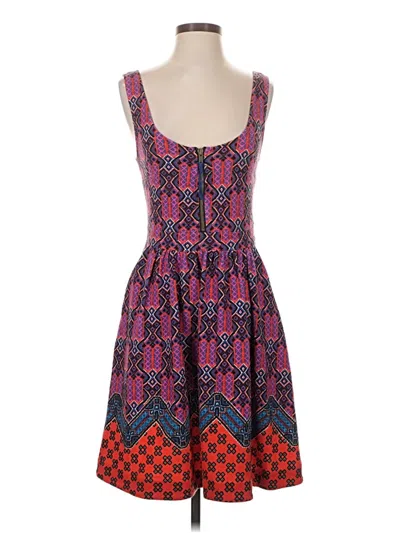 Pre-owned Maeve Casual Dress In Blue