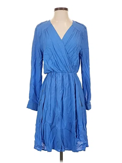 Pre-owned Maeve Casual Dress In Blue