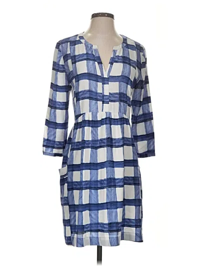Pre-owned Maeve Casual Dress In Blue
