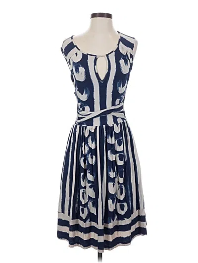 Pre-owned Maeve Casual Dress In Blue