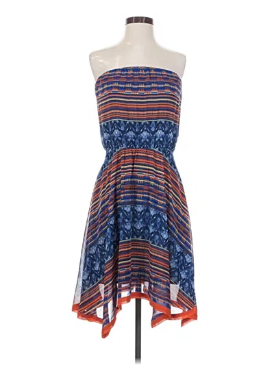 Pre-owned Maeve Casual Dress In Blue