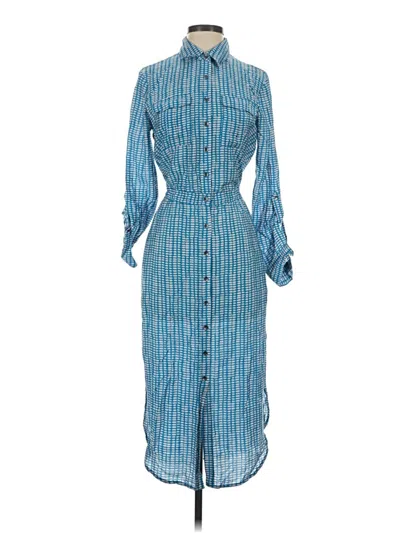 Pre-owned Maeve Casual Dress In Blue