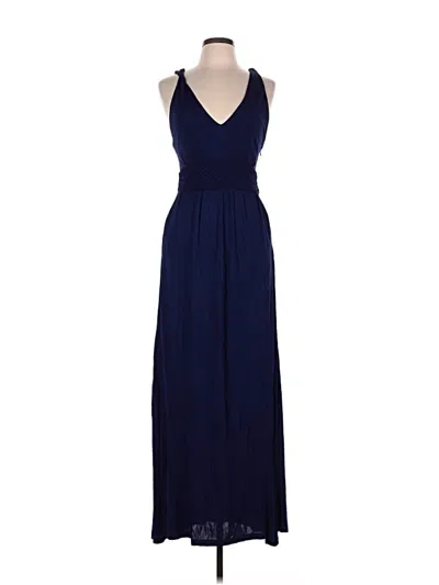 Pre-owned Maeve Casual Dress In Blue